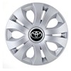 Set 4 Capace Roti Autohelix MSA&reg; potrivite jantelor de 16 inch, Compatibil Cu Toyota, model Top Gray