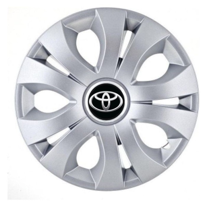 Set 4 Capace Roti Autohelix MSA&reg; potrivite jantelor de 16 inch, Compatibil Cu Toyota, model Top Gray