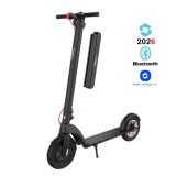 Cumpara ieftin Trotineta electrica pliabila iSEN X8 2026 Negru, APP, BT, 10 inch, motor 350W, autonomie max 45km, viteza pana la 25km h, baterie detasabila