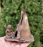 OBIECT VINTAGE DECORATIV DIN CUPRU, Fantasy Copperware Canada