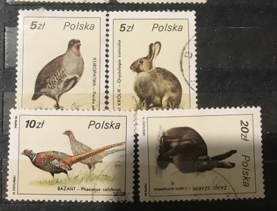 (STR3) Timbre serii Straine Polonia foto