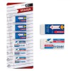 Radiere Soft, Zhengda, Set 6 Bucăți, Albe, Oem