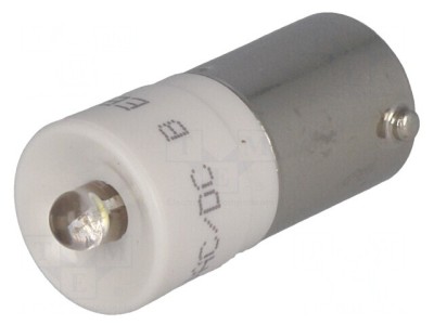 Lampă LED Albă 24V BA9S foto