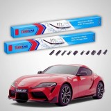 Cumpara ieftin Ștergătoare Toyota GR Supra DB 2019-prezent | Set Față Flat Premium &ndash; TeamCar&reg;