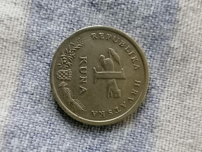 MONEDA - 1 KUNA 2005 -CROATIA