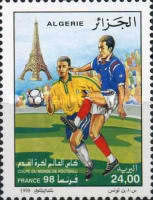 ALGERIA 1998 FOTBAL WORLD CUP 1998 foto