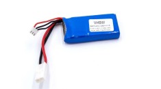 Instrument de modelism VHWB, baterie RC pentru Revell 44140 &ndash; 1500 mAh 7.4 V Li-polimer, mufă mini JST