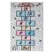 Covor camera copii Byd DT35967, sotron, 60 x 90 cm, poliester, multicolor, dreptunghiular