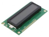 Afișaj LCD alfanumeric STN 16x2 84x44x12.7mm LED