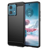 Husa Motorola Edge 40 Neo Asteroid GSM Carbon Silicone, negru