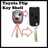 Carcasa Cheie Briceag Toyota 2 Butoane Pentru Transformat Lamela TOY43 AutoProtect KeyCars, Oem