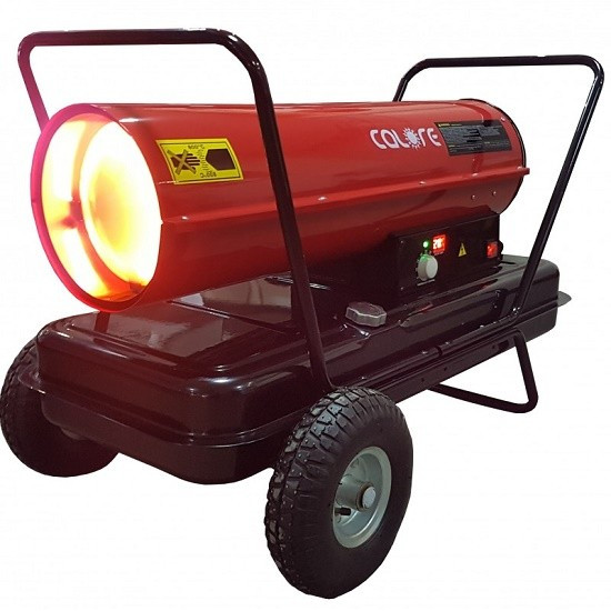 Tun de caldura cu ardere directa D50RT CALORE, putere 50kW, debit aer 1100mcb/h, combustibil motorina, 230V