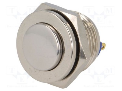 Comutator anti-vandalism ONPOW Poz: 2 SPST-NO 2A/36VDC IP65 &amp;Oslash;16mm foto