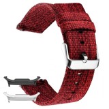 Curea material textil, compatibila cu Samsung Galaxy Watch8 40mm, Mahon Red