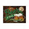 Magnet - Beer O'Clock Glasses, Nostalgic Art Merchandising