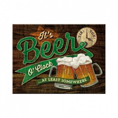 Magnet - Beer O&amp;#039;Clock Glasses foto