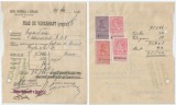 Romania, Banca Nationala a Romaniei, Foae de varsamant, Brasov, 1937