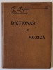 Dictionar de Muzica, Timotei Popovici, 1905, Sibiu, Ilustratii, Carte Veche, Bibliofilie, Legatura Originala