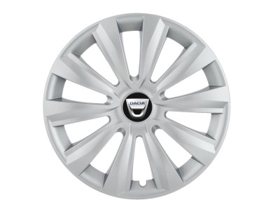 Set 4 capace roti Delta cromat R14 pentru gama auto Dacia foto