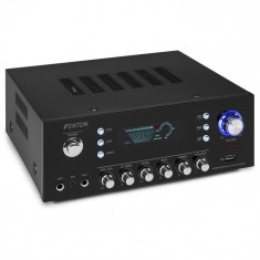 Fenton AV120FM, amplificator HiFI stereo, 120 W RMS, (2 x 60 W la 8 Ohm), BT / USB / AUX foto