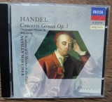 CD Handel - Concerti Grossi Op.3 - Neville Marriner, decca classics