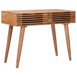 vidaXL Birou cu sertar cu depozitare natural 100 x 48 x 76 cm 42020066
