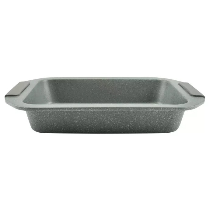 Tava cu &icirc;nvelis antiaderent si manere din silicon, 37,5 x 25 cm Handy KitchenServ
