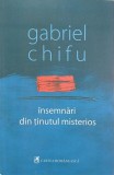 Carte Poezii Insemnari din tinutul misterios - Gabriel Chifu