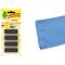 Mix 2 odorizante auto Wunder- Baum Vent New Car- Vanillaroma si Laveta Microfibra 30x40cm