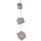 Decoratiune Suspendată Crăciun, Cadouri, Spumă, Bej șampanie, 63cm