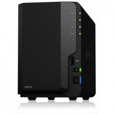 Network Attached Storage Synology DS218 Negru foto