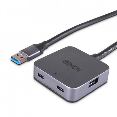 Hub Lindy 4 Port USB 3.0 5m foto