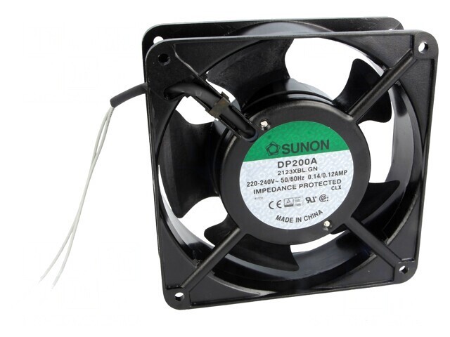 Ventilator AC Axial 230V 120x120x38mm 165m3/h 45dBA