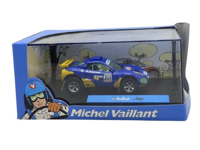 Macheta Cairo *Michel Vaillant series* albastru/galben 1/43