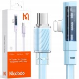 Mcdododo Usb-C Pentru Iphone Cablu &Icirc;nclinat De Mare Viteză 36W 1.2M Albastru