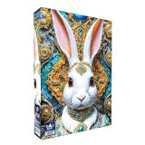 Puzzle Black Sea Creaturi prețioase - Iepure - 500 de piese