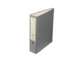 Biblioraft A4 80 mm PP/hartie FSC 925, culoare gri