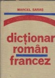 Dictionar Roman-Francez Marcel Saras Editura Stiintifica Enciclopedica 1976 Carti Vechi