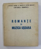 ROMANTE SI MUZICA USOARA , CULEGERE , 1977
