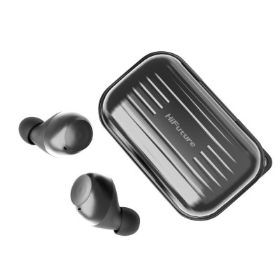 HiFuture Casti Bluetooth 5.0 HiFuture Voyager Titanium TWS Earbuds, Microfon, raspundere si respingere apel, Accesare vocala Siri sau Google Assistanc foto
