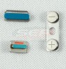 Buton Power ON/OFF + Volum iPhone 4/4S - Kit Reparatie Metalic