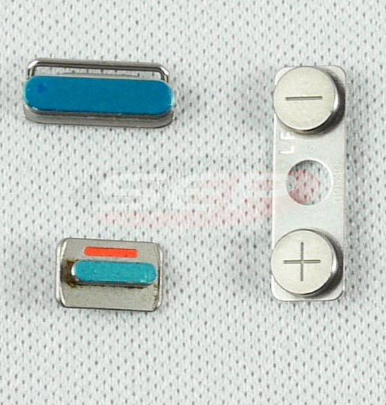 Buton metalic ON-OFF + buton volum key iPhone 4 / 4S