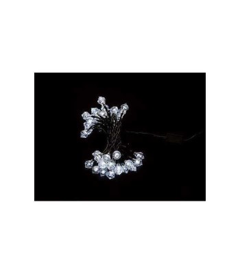 Ghirlanda luminoasa forma de diamant 40 LED-uri albe lumina rece WELL foto