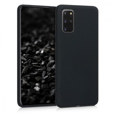 Husa pentru Samsung Galaxy S20 Plus, Silicon, Negru, 51216.47 foto