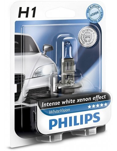 Bec auto H1 Philips WhiteVision 12V 55W