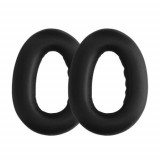 Set 2 Earpads kwmobile pentru Sennheiser PXC550, Piele , Negru, 61082.01