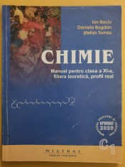 Chimie &ndash; manual pentru clasa a XI-a (Ion Baciu, Daniela Bogdan, Stefan Tomas)