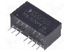 Convertor de tensiune, DC-DC, intrare 4,5...9V DC, iesire 5V DC, putere 1W, AIMTEC - AM1G-0505DH30-NZ
