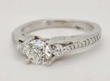 Inel 18k diamante naturale Tacori 1.07ct