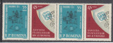 ROMANIA 1963 LP 551 ZIUA MARCII POSTALE ROMANESTI PERECHE SERII MNH, Nestampilat